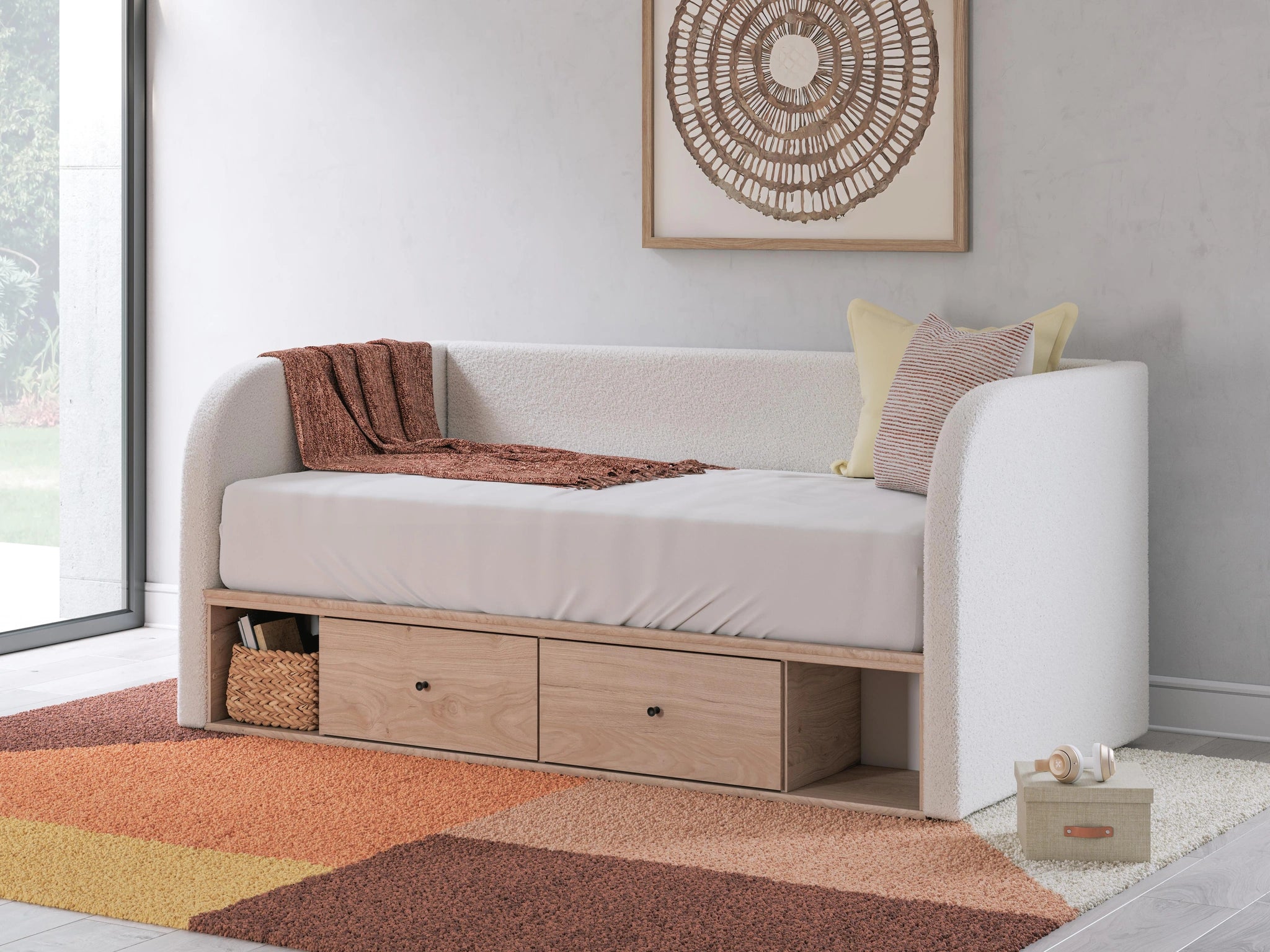 Cama tapizada Arloster