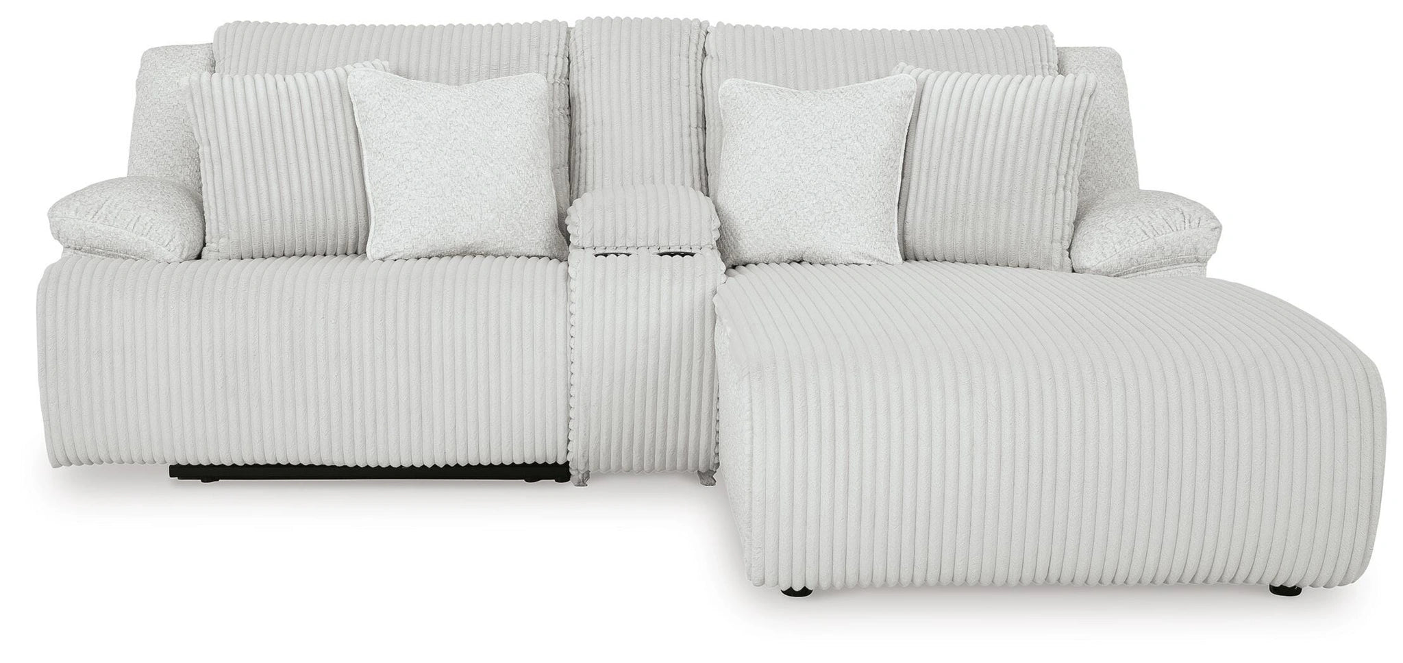 Sofá Seccional Reclinable de Primera Calidad con Chaise