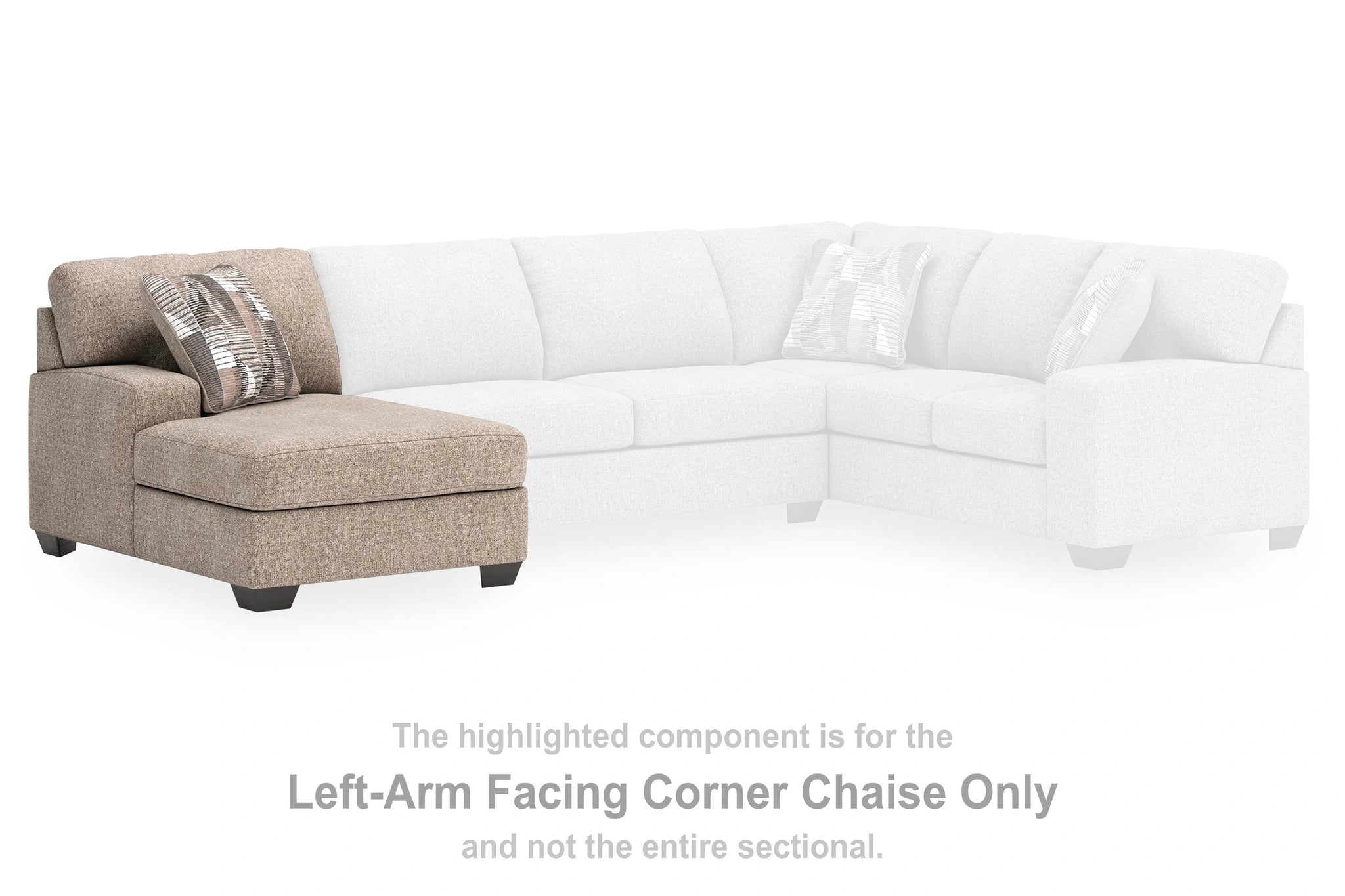 Seccional con chaise Newellen Sleeper