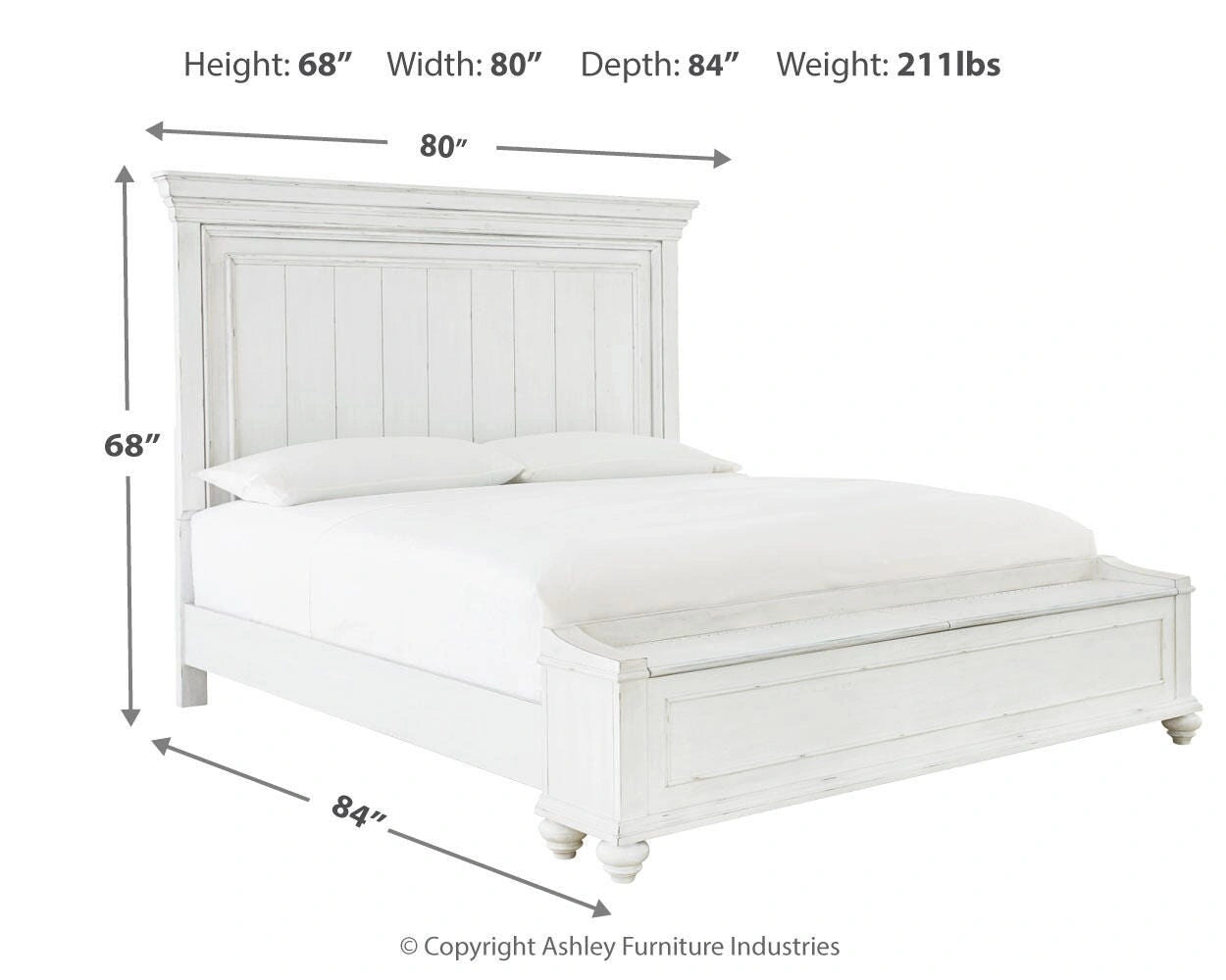 Juego de dormitorio Kanwyn