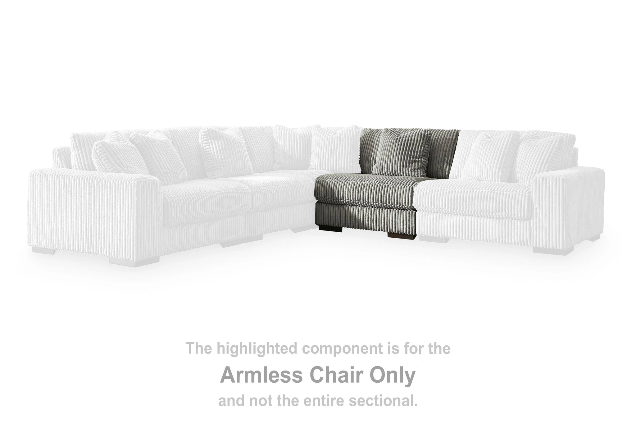 Sofá seccional Lindyn con chaise longue