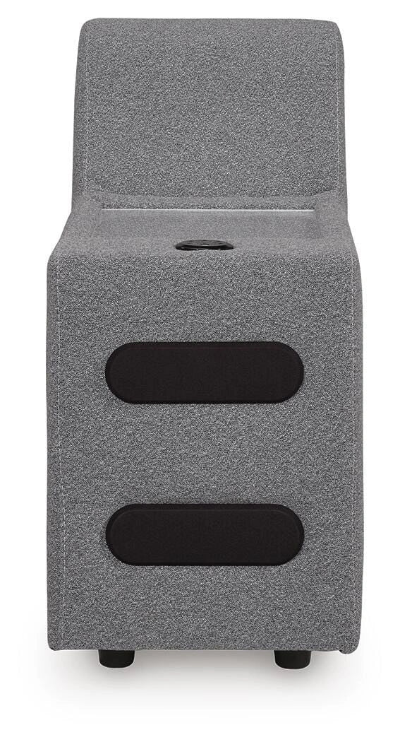 Seccional reclinable eléctrico Modmax con chaise longue