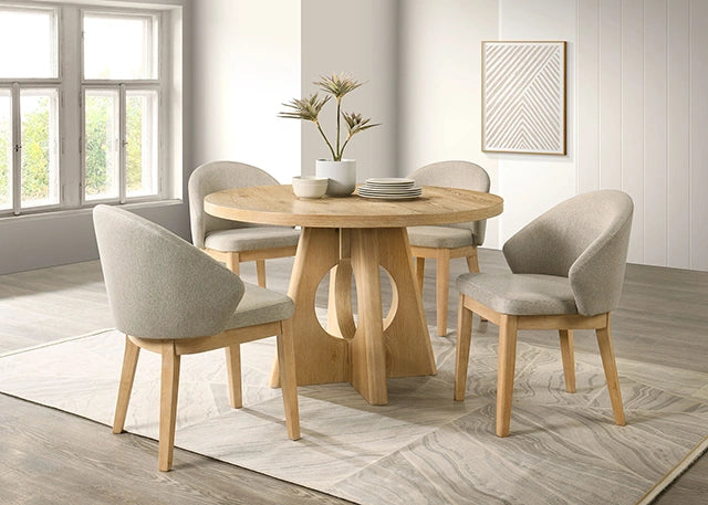Mesa de comedor redonda Ozark