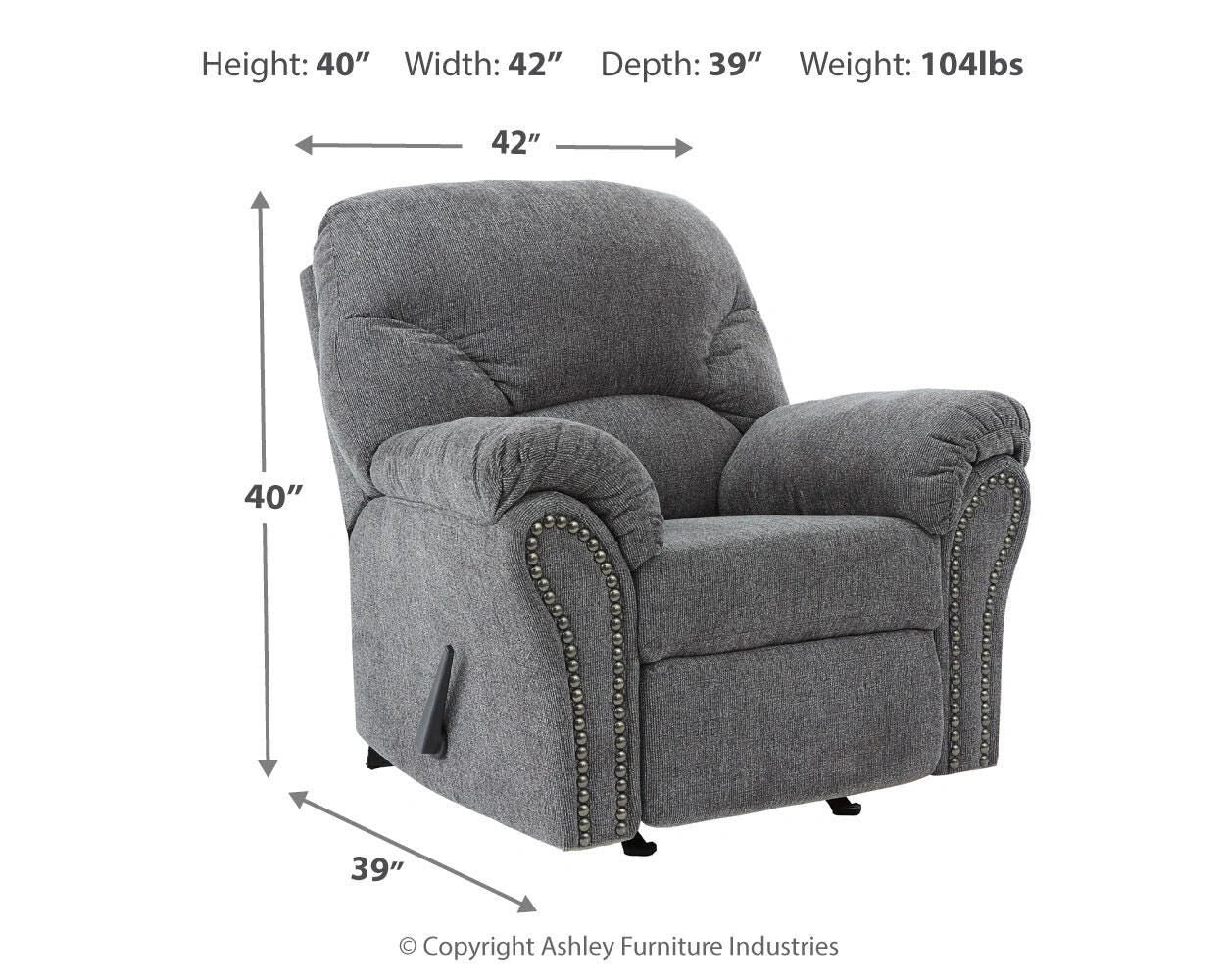Sillón reclinable Allmaxx