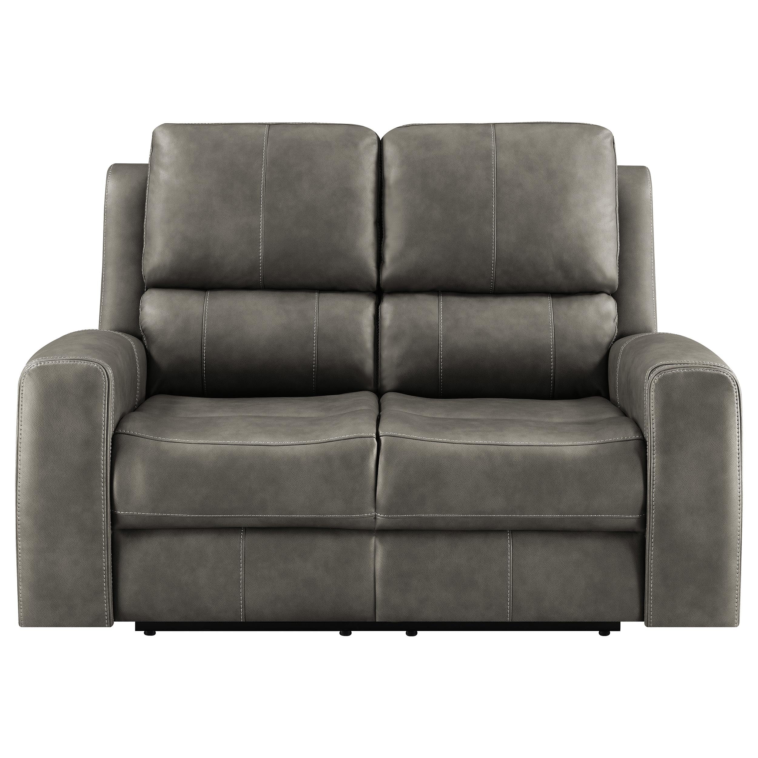 Sofá de dos plazas reclinable Brickston Triple Power