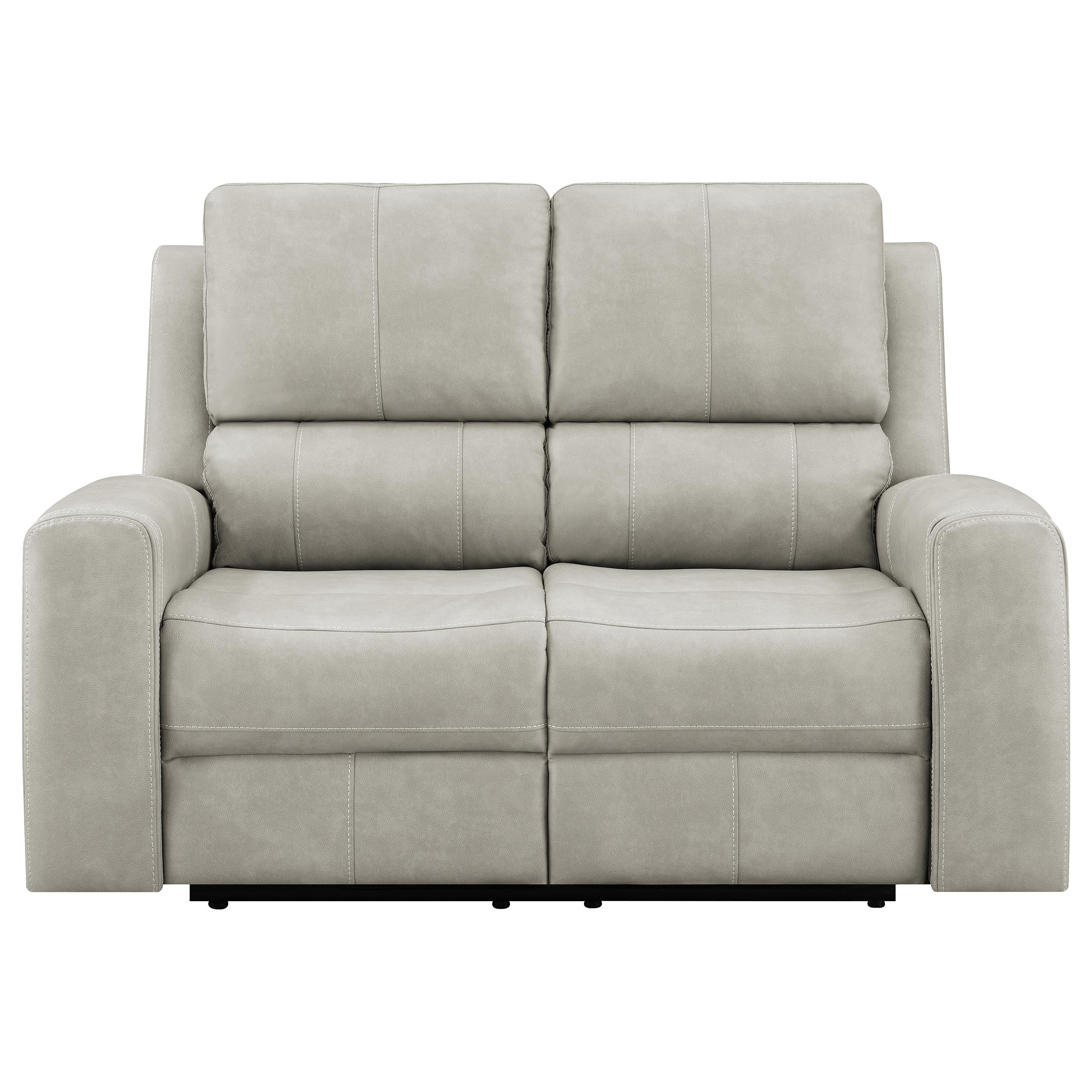 Sofá de dos plazas reclinable Brickston Triple Power