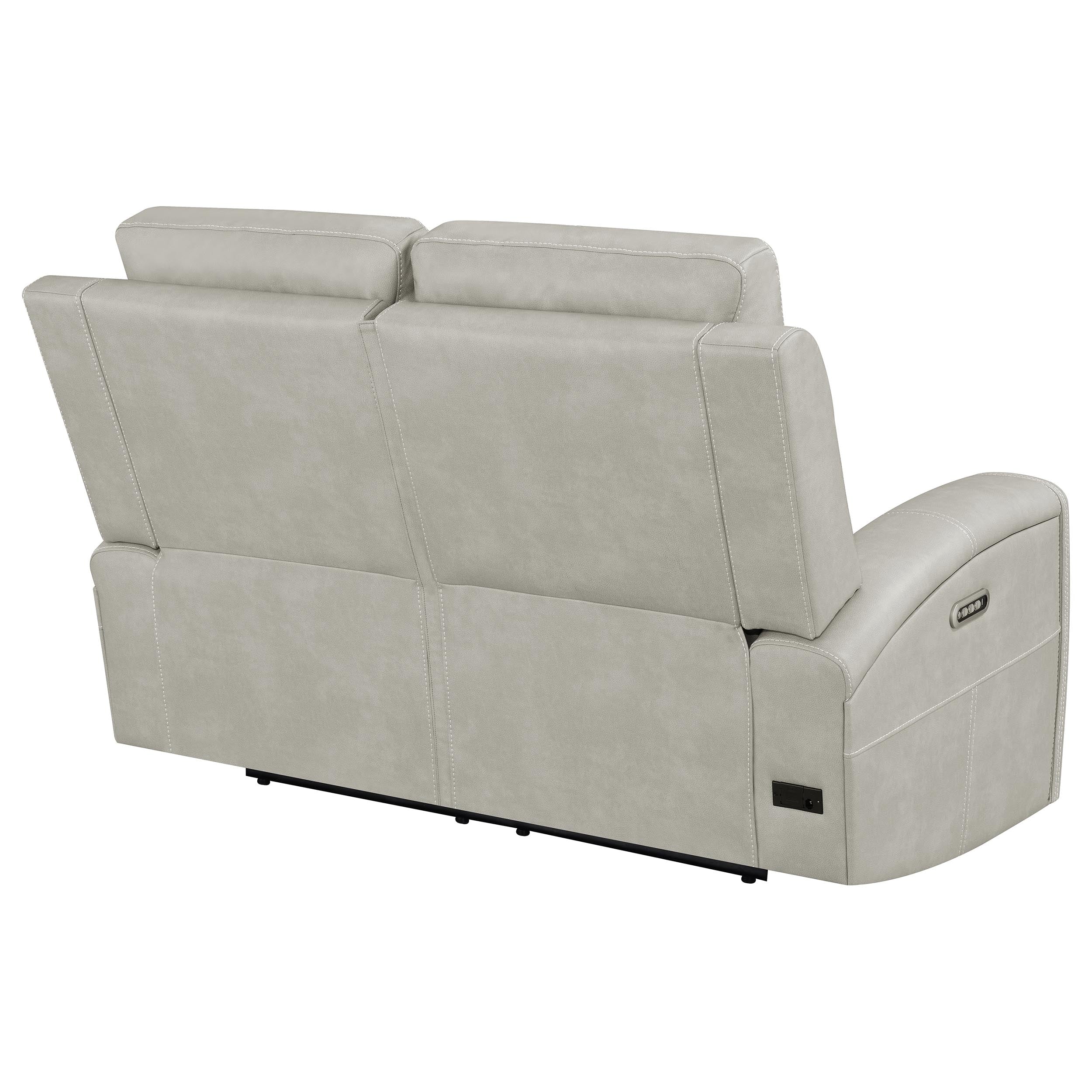 Sofá de dos plazas reclinable Brickston Triple Power