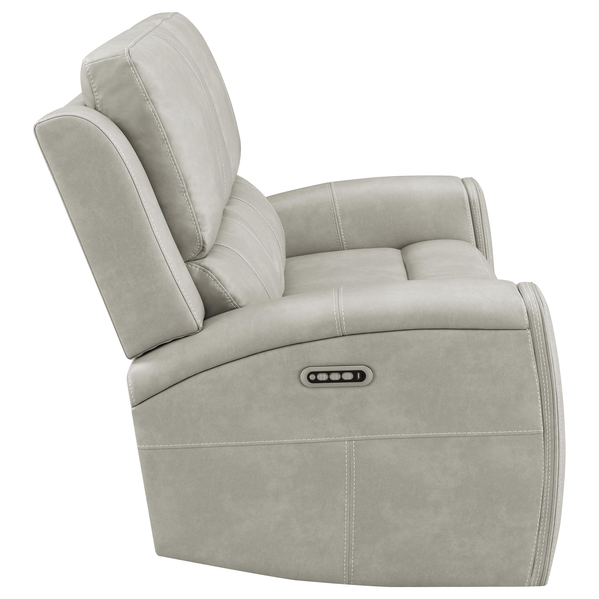Sofá de dos plazas reclinable Brickston Triple Power