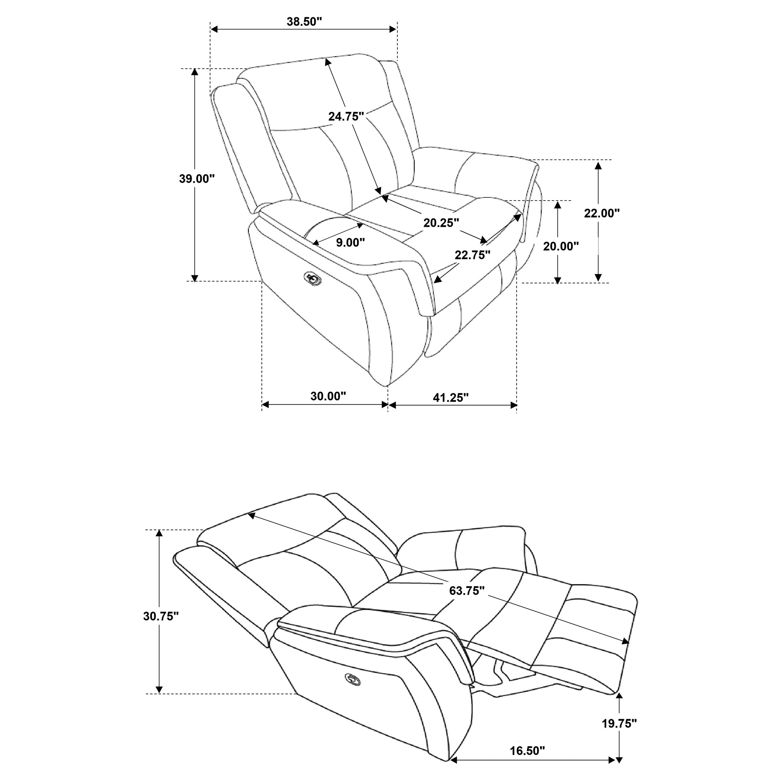 Lawrence Glider Recliner