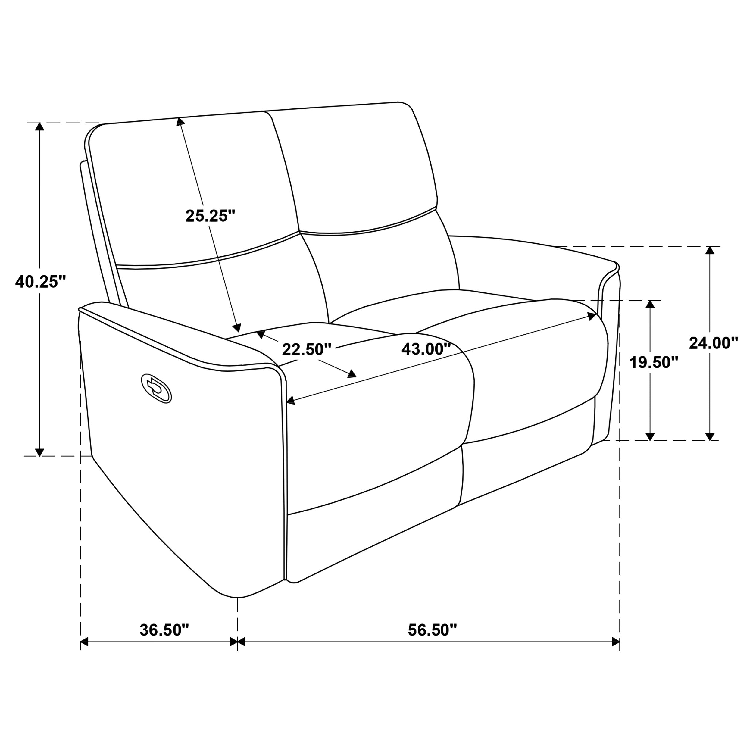 Navarro Reclining Loveseat