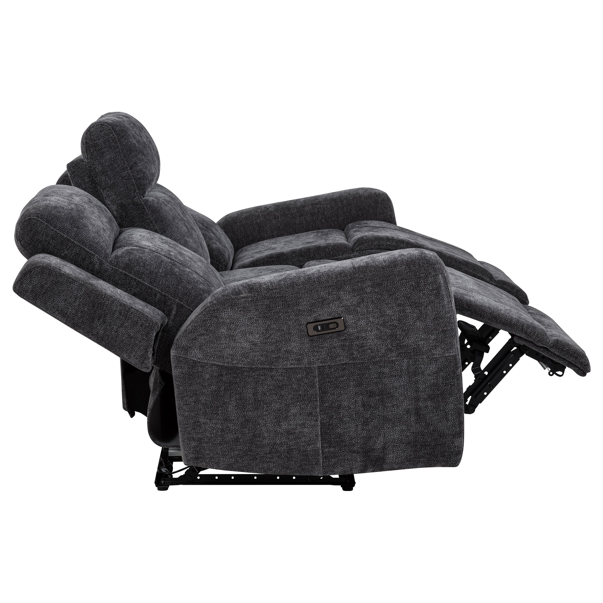 Juego de sofá reclinable eléctrico Kennett