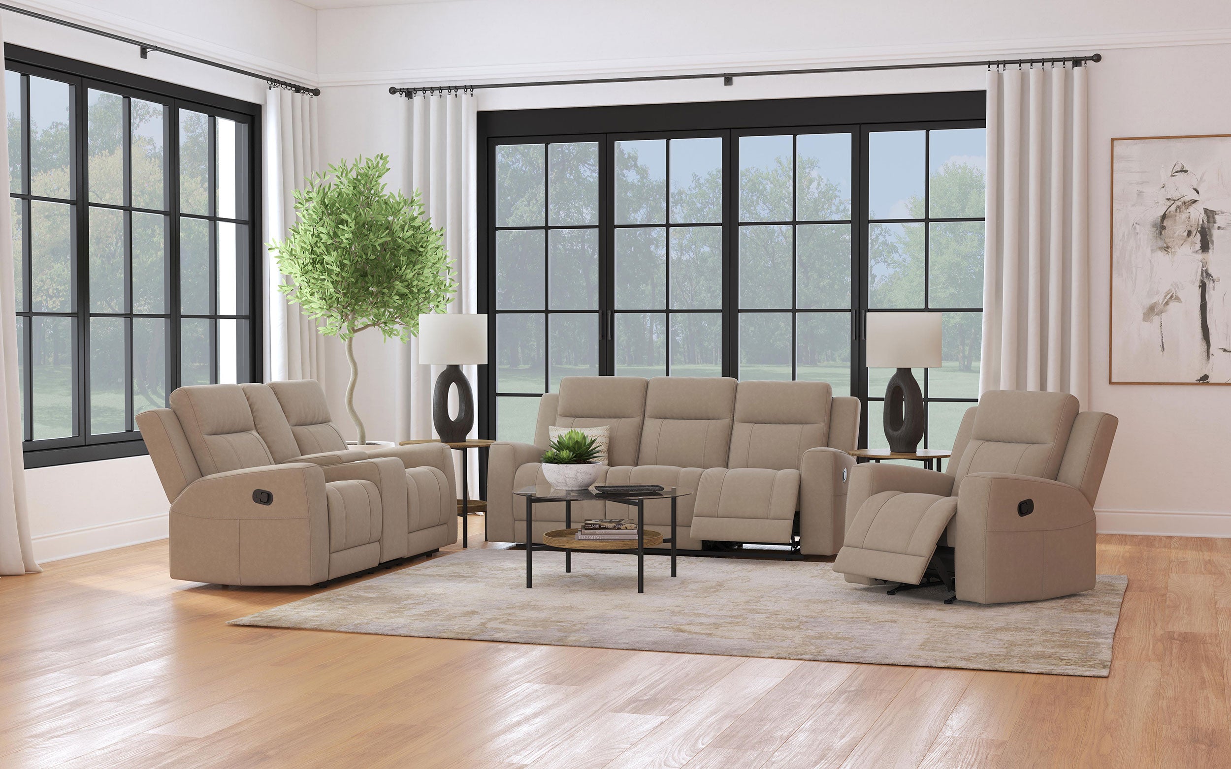 Sofá reclinable Brentwood