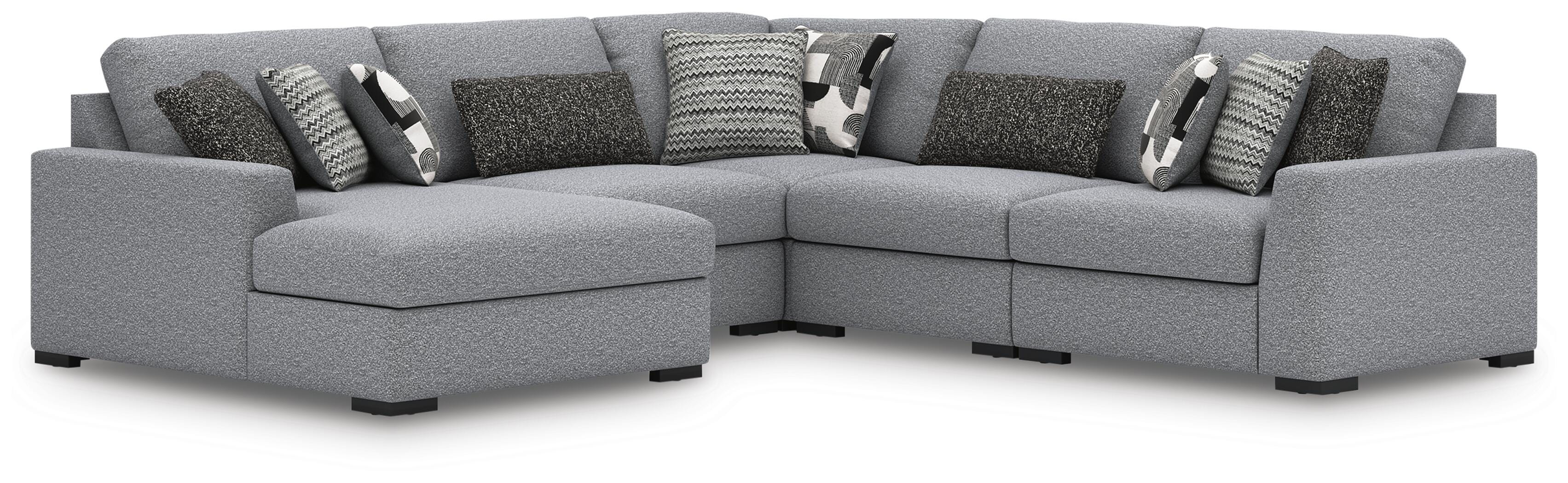Sofá seccional Bealton con chaise longue