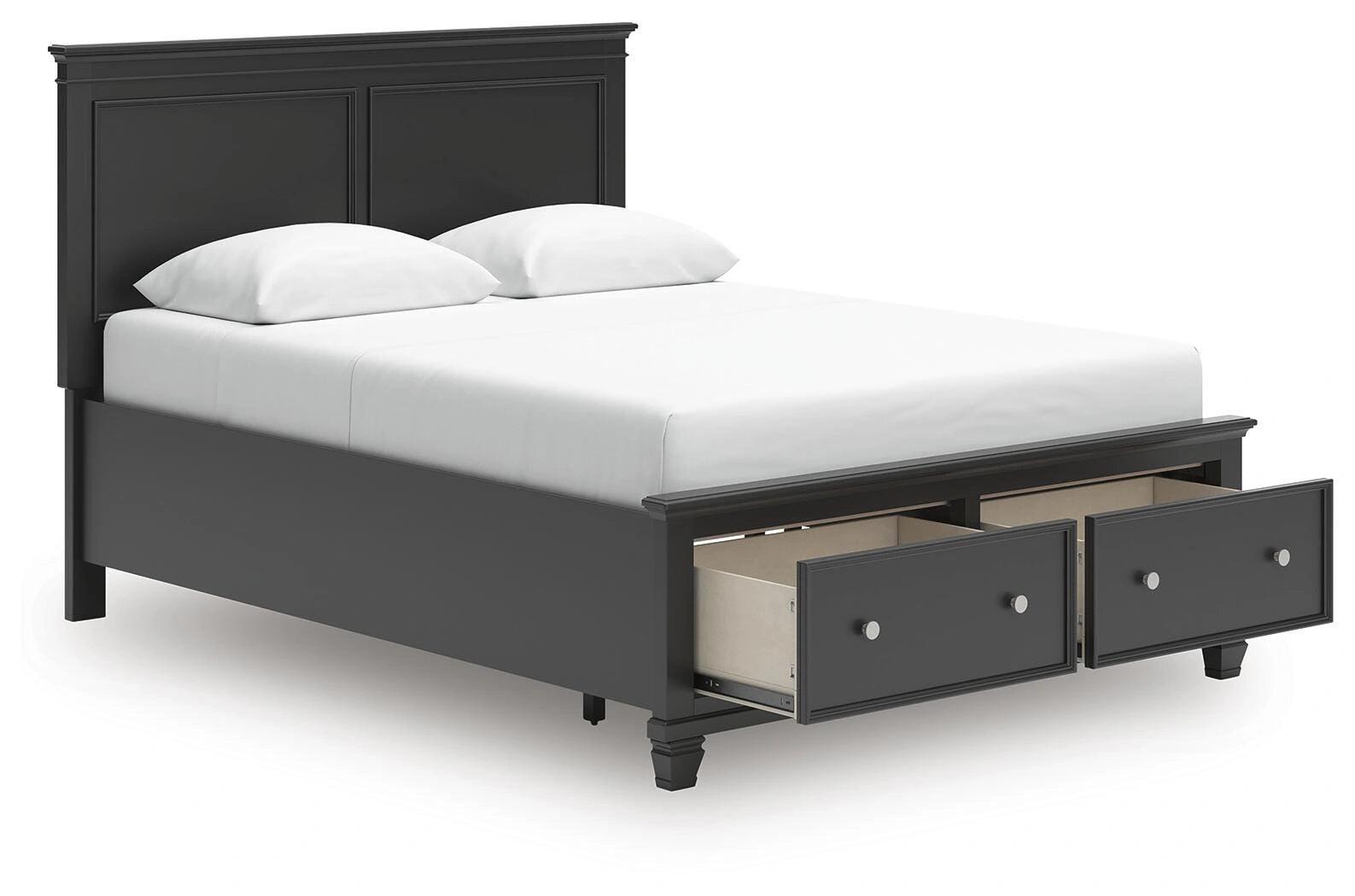Cama con Almacenamiento Lanolee