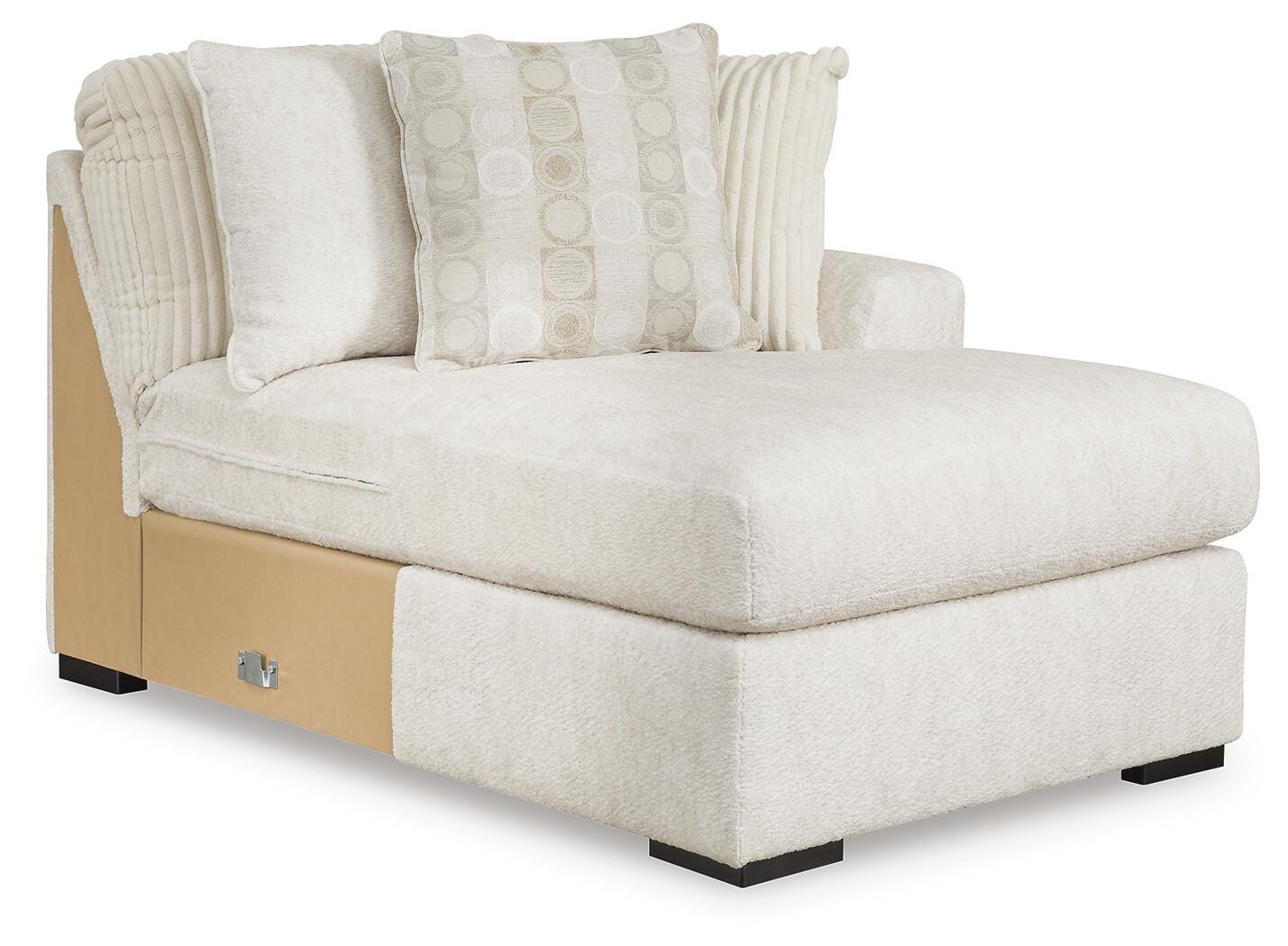 Seccional Chessington con doble chaise longue