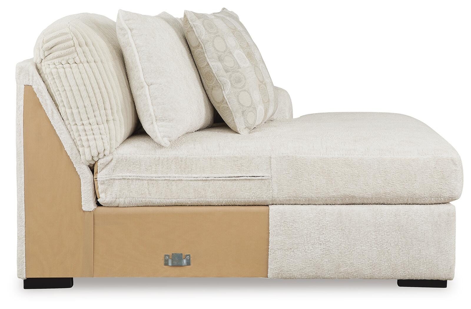 Seccional Chessington con doble chaise longue