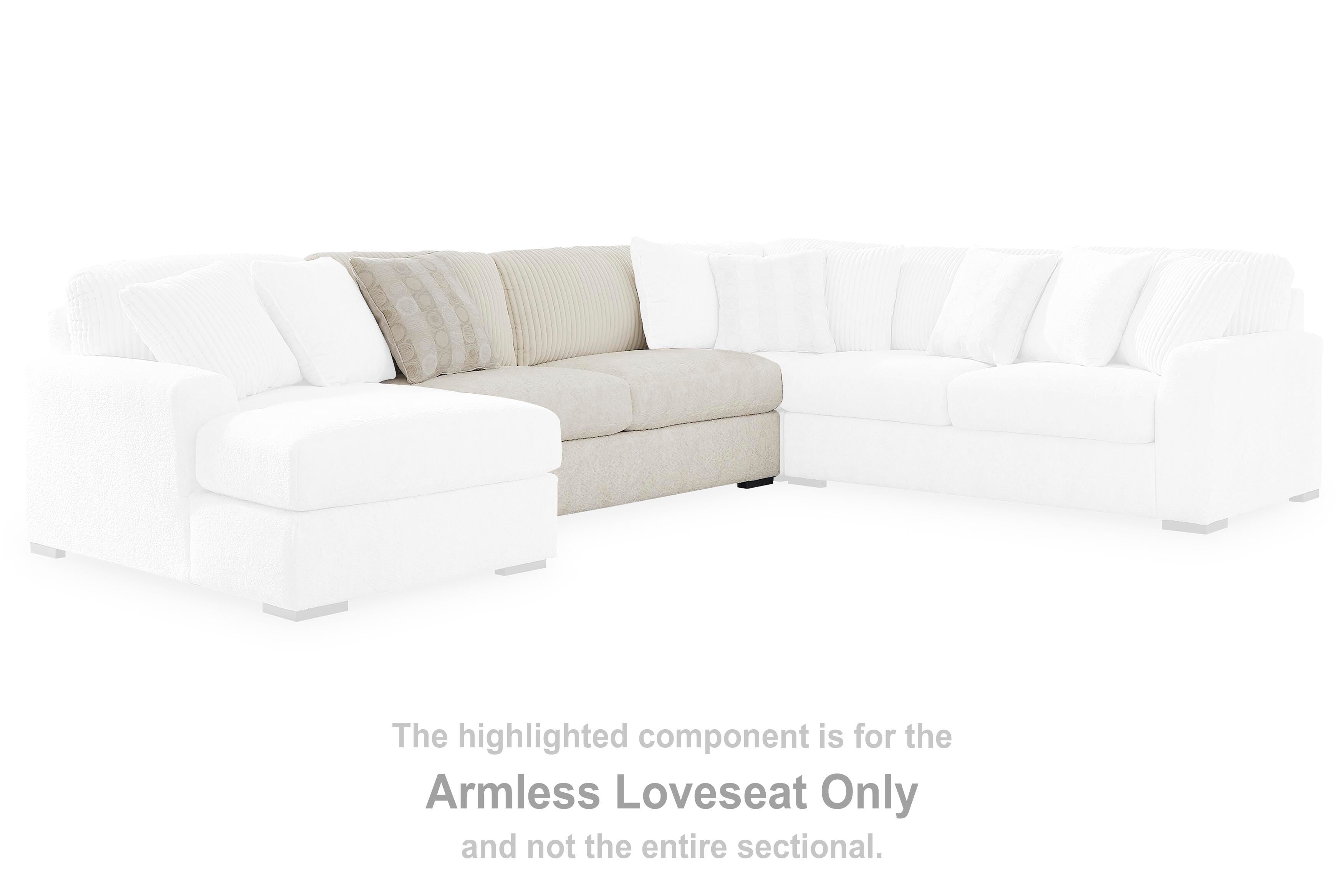 Seccional Chessington con doble chaise longue