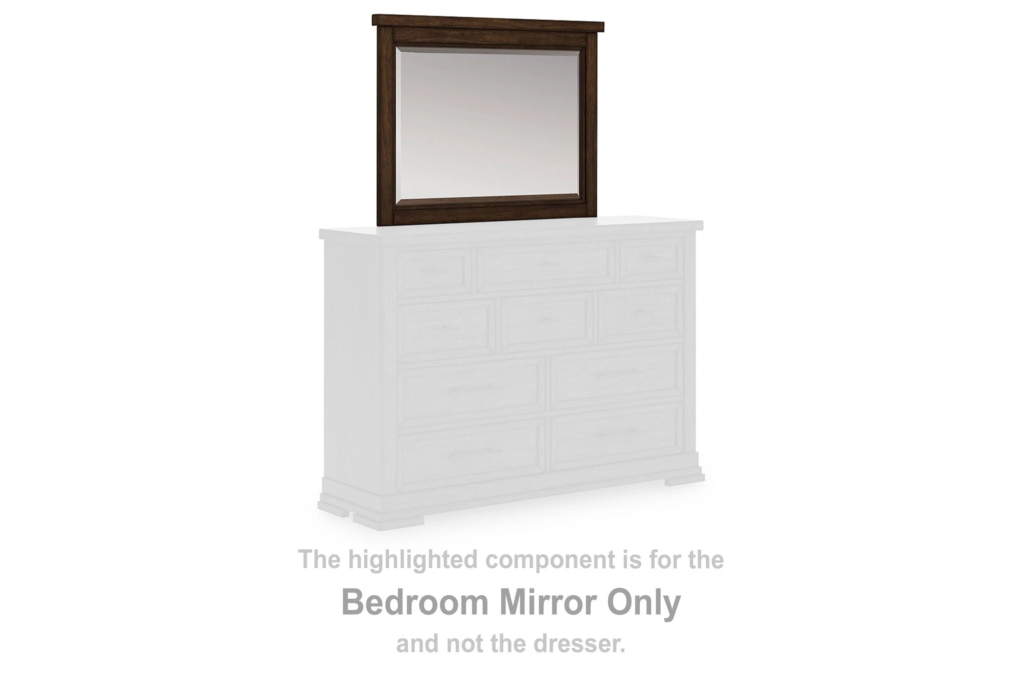 Espejo de dormitorio Taffenbrook