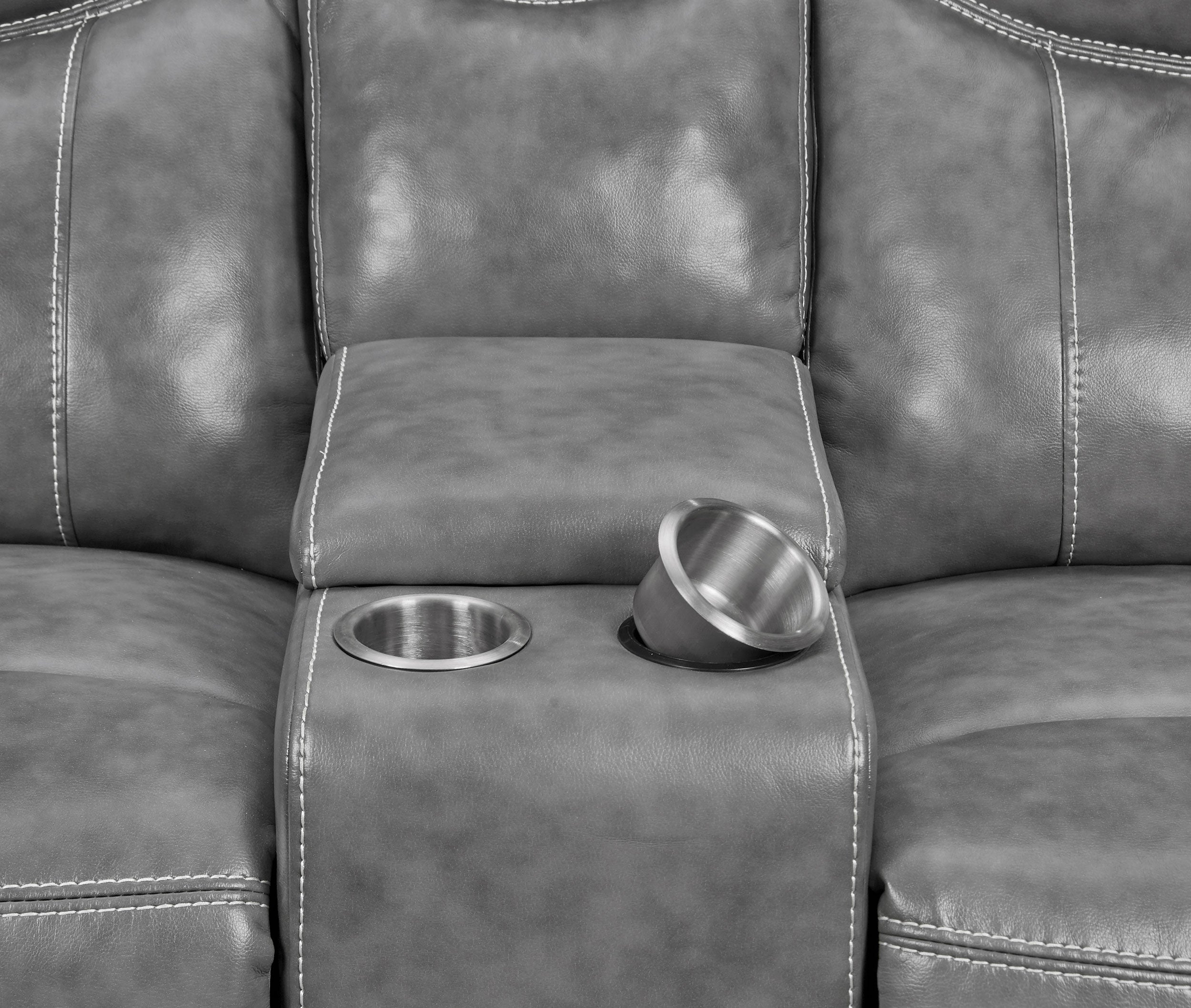 Sofá biplaza Conrad reclinable y deslizante