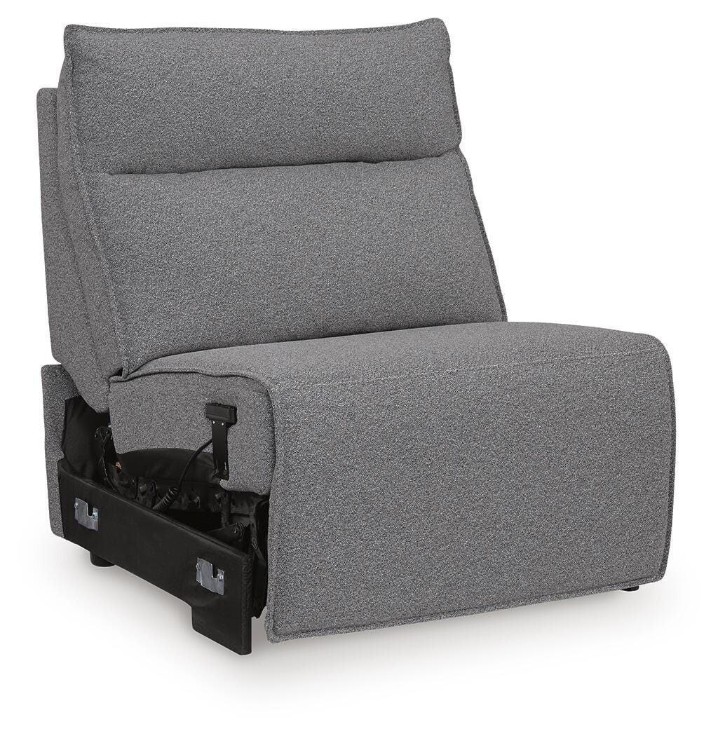 Seccional reclinable Modmax con consola de audio