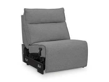 Seccional reclinable eléctrico Modmax II con consolas de audio