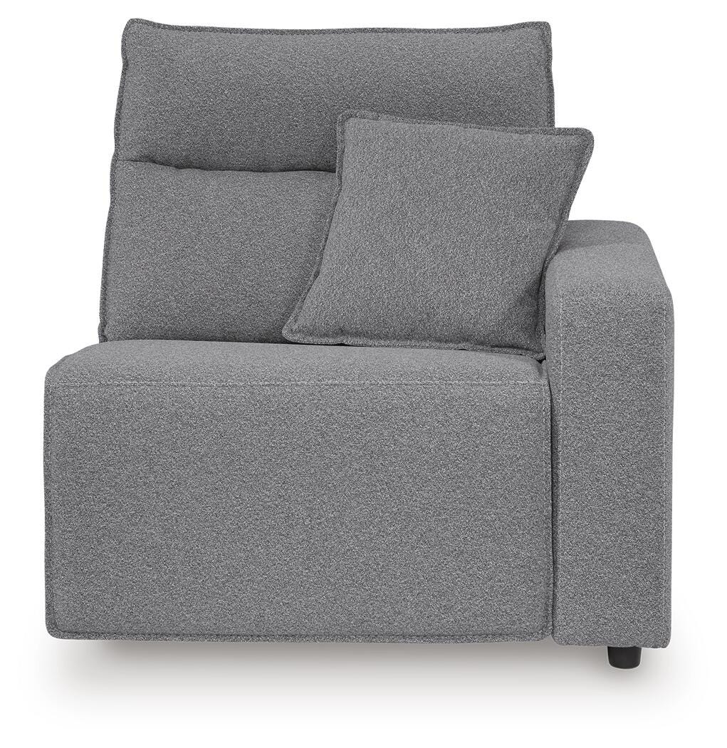 Seccional reclinable eléctrico Modmax II con consolas de audio