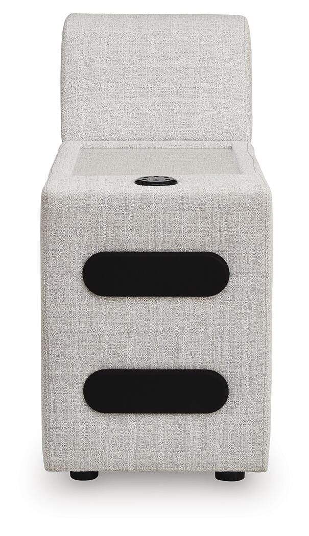 Seccional reclinable eléctrico Modmax II con consolas de audio