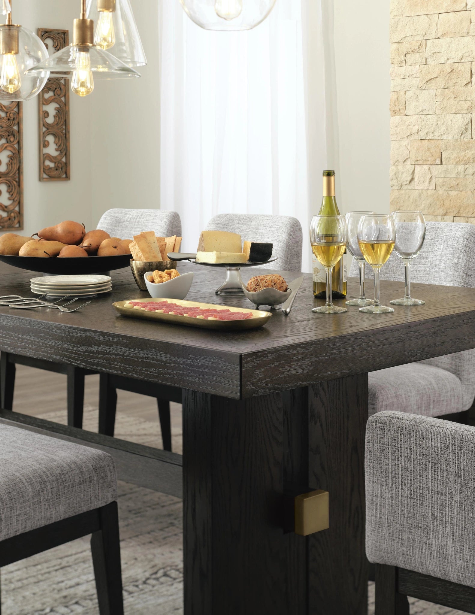 Mesa de comedor extensible Burkhaus