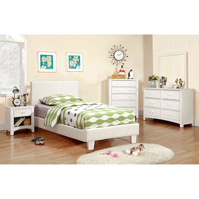 Winn Park Cal.King, E.King, Twin, & Full Cama Cromo, Gris, Café, & Cromo