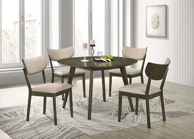 Juego de comedor redondo de 5 piezas Huttwil