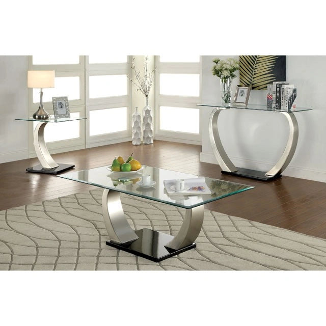Mesa de sofá ROXO Satinado/Negro