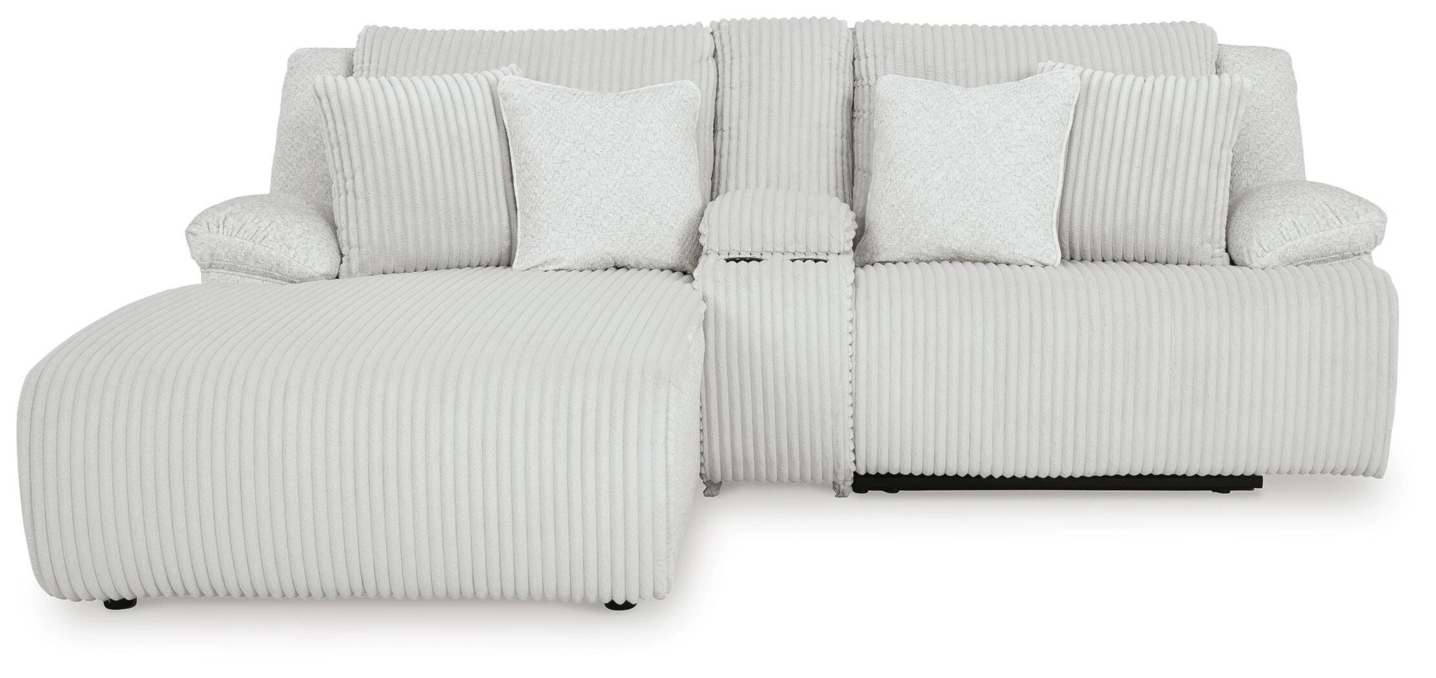 Sofá Seccional Reclinable de Primera Calidad con Chaise