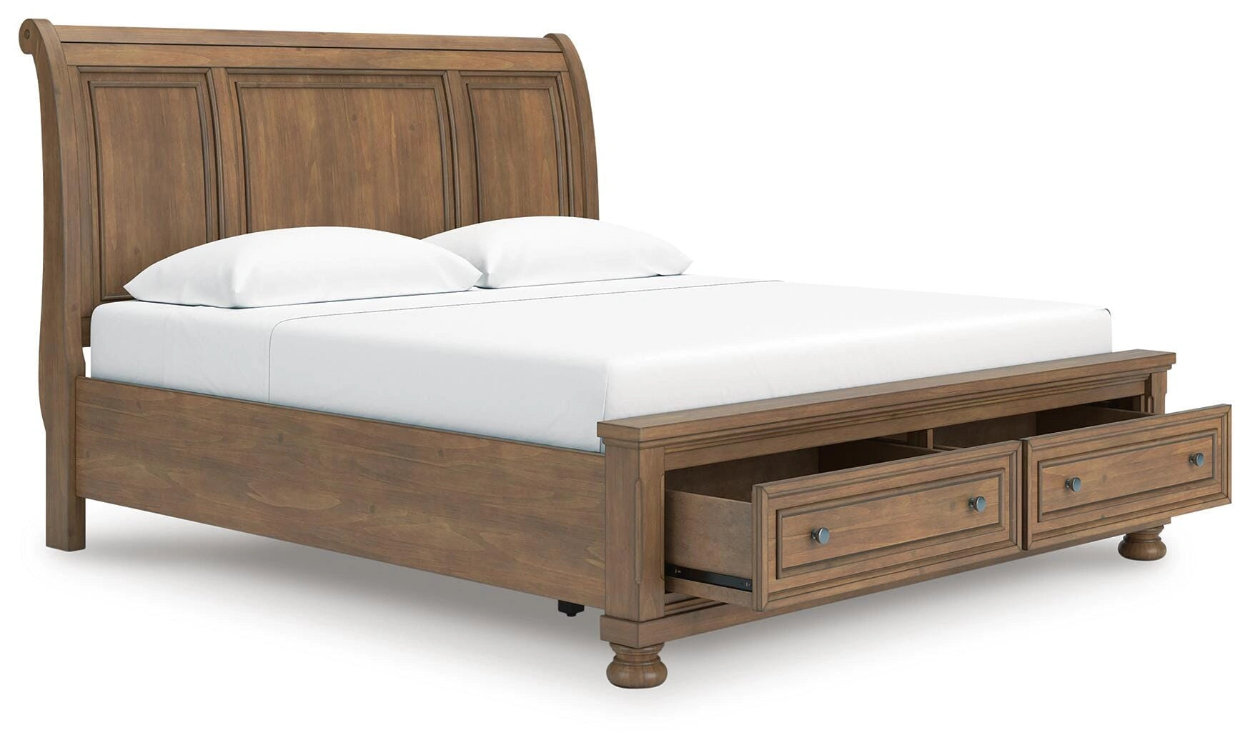 Cama con almacenamiento Feddinger Panel