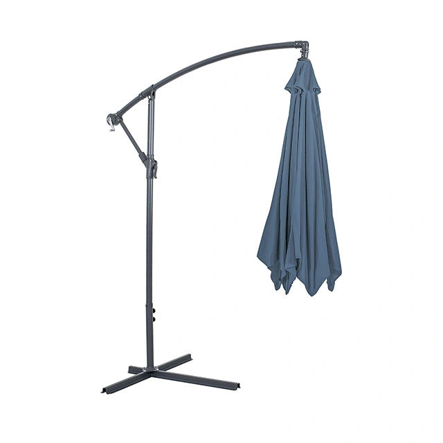 Parasol en voladizo Glam con LED