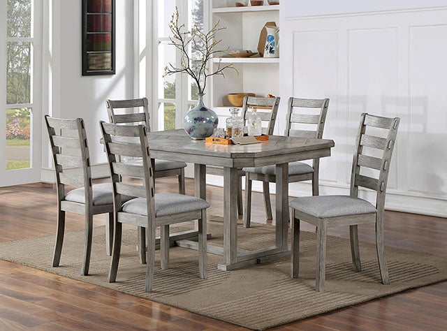Mesa de comedor LAQUILA, gris