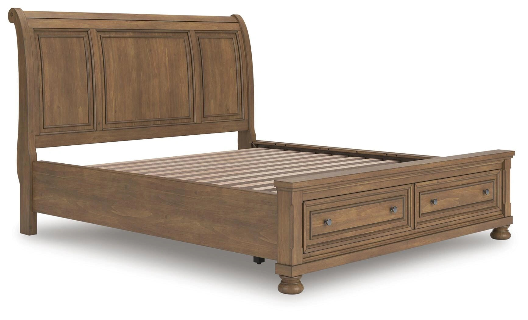 Cama con almacenamiento Feddinger Panel