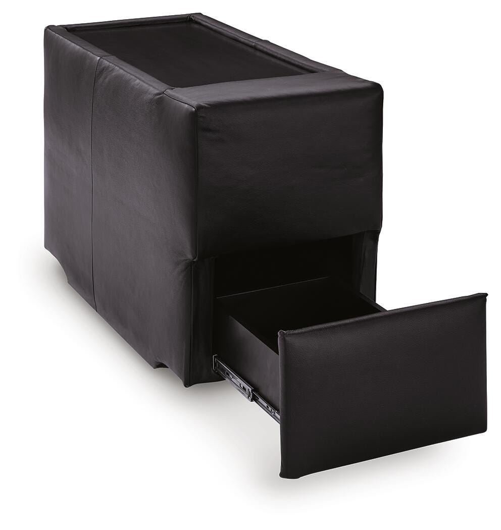 Seccional Modmax II con Chaise y Consolas de Almacenamiento