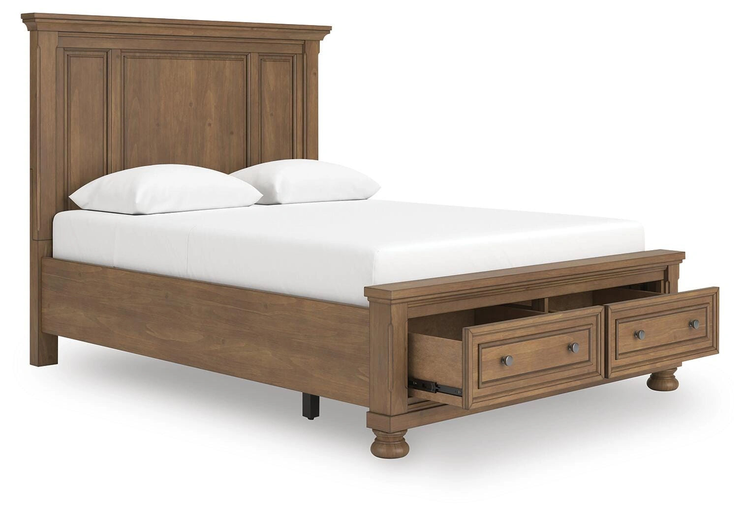 Cama con almacenamiento Feddinger Panel