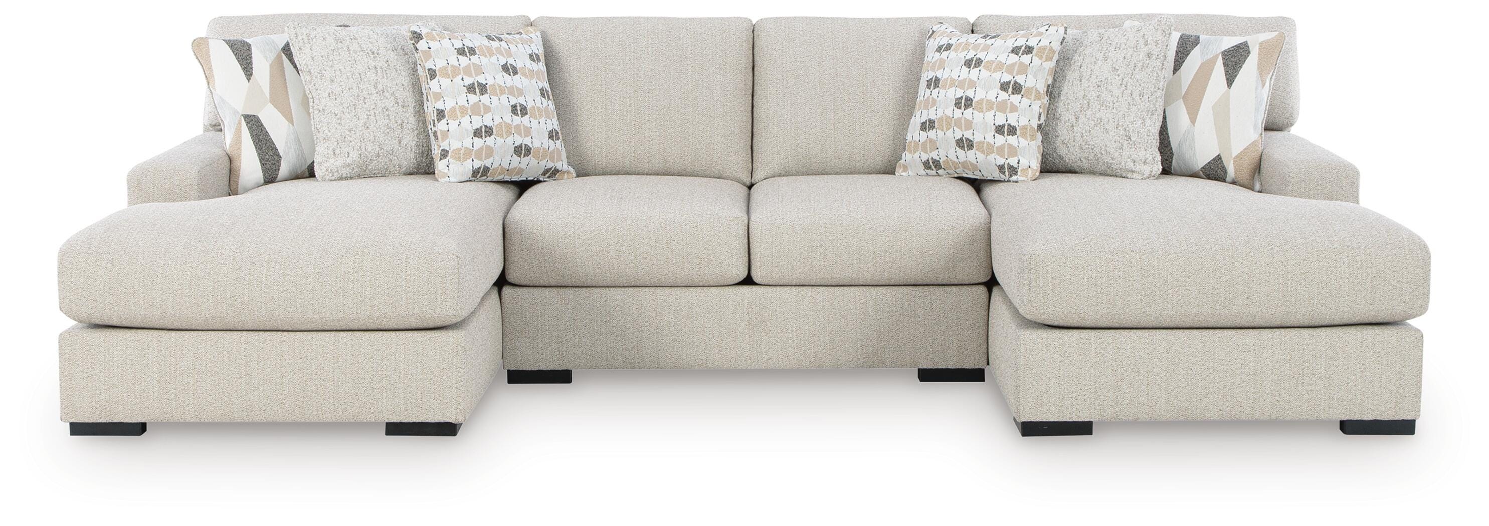 Sofá seccional doble con chaise Laurelgrove