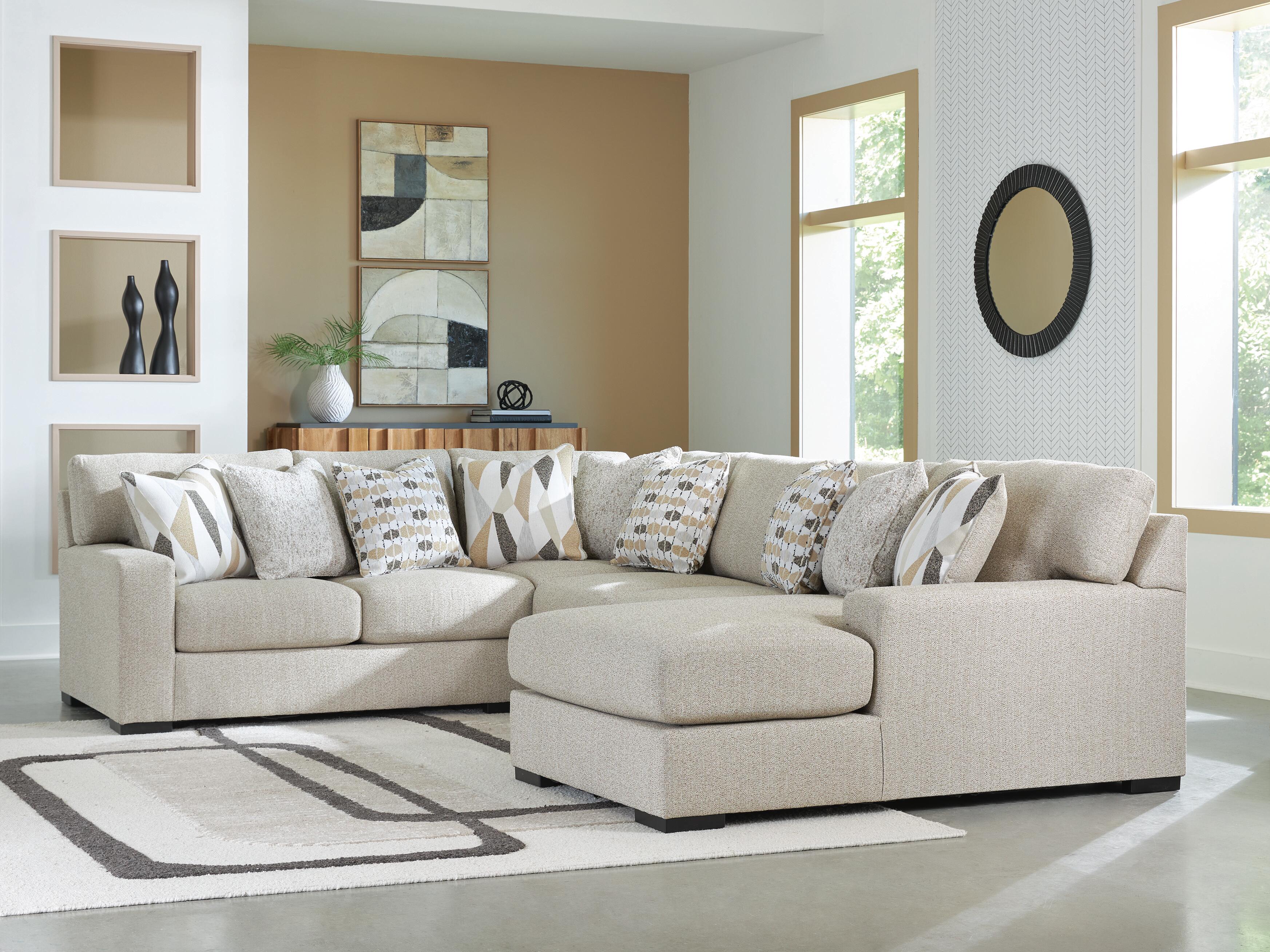 Seccional Laurelgrove con chaise longue