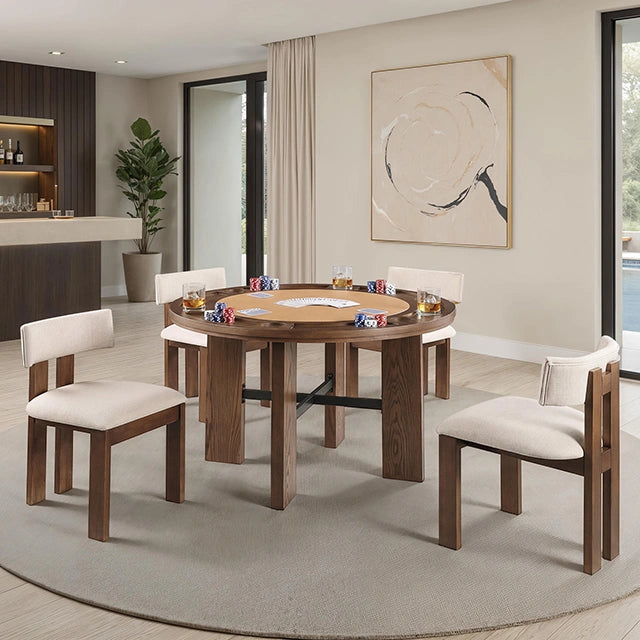Juego de mesa de comedor de 5 piezas Gaetani