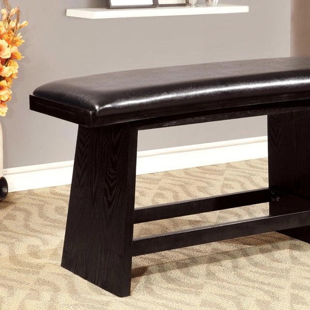 Banco HURLEY negro con altura de mostrador