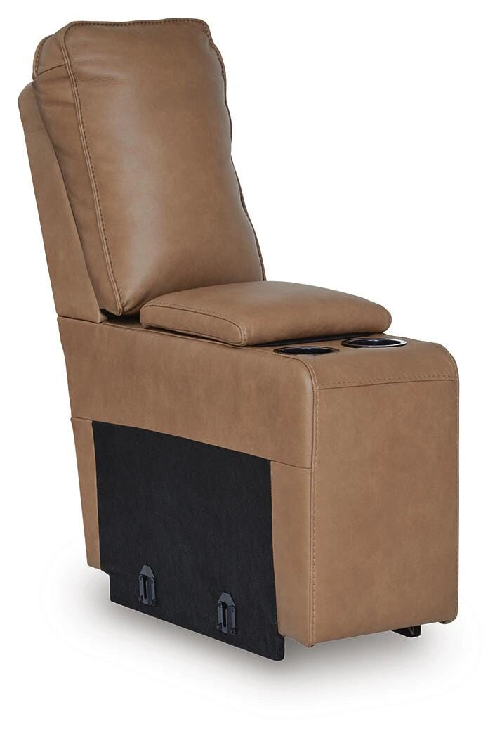 Seccional reclinable DeepWakes con consola de almacenamiento