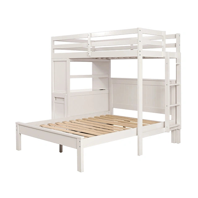 Cama alta Aludra con cama matrimonial