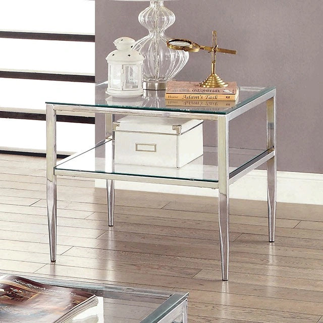 Mesa auxiliar TANIKA Chrome, cromada