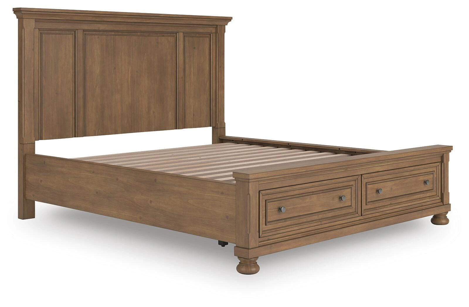Cama con almacenamiento Feddinger Panel