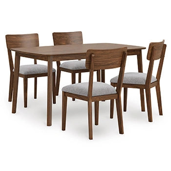 Mesa de comedor y 4 sillas Tameride (Juego de 5)