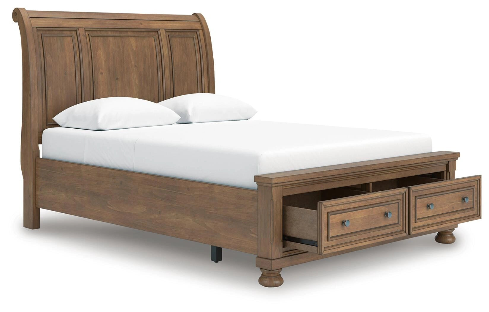Cama con almacenamiento Feddinger Panel