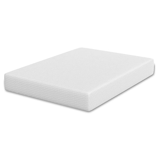 Colchón de espuma viscoelástica Artemisia de 10" color blanco
