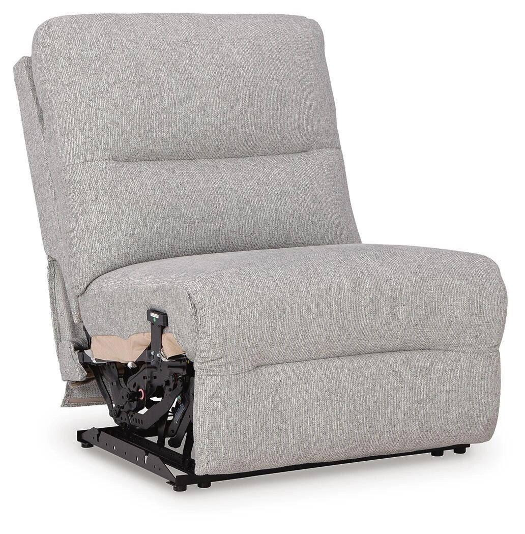 Seccional reclinable eléctrico Acklen Place con chaise